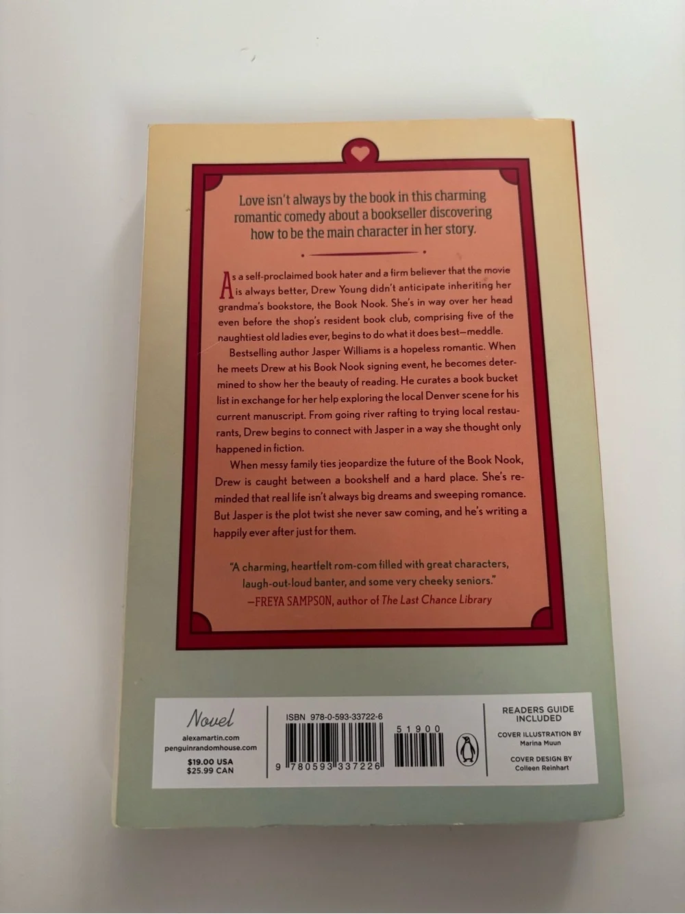 Better Than Fiction - Red/Cream Novel